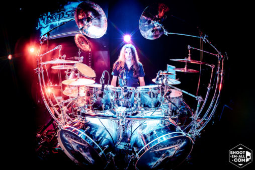 Alex Landenburg | New "Spider" Drumkit for LTR World Tour 2016