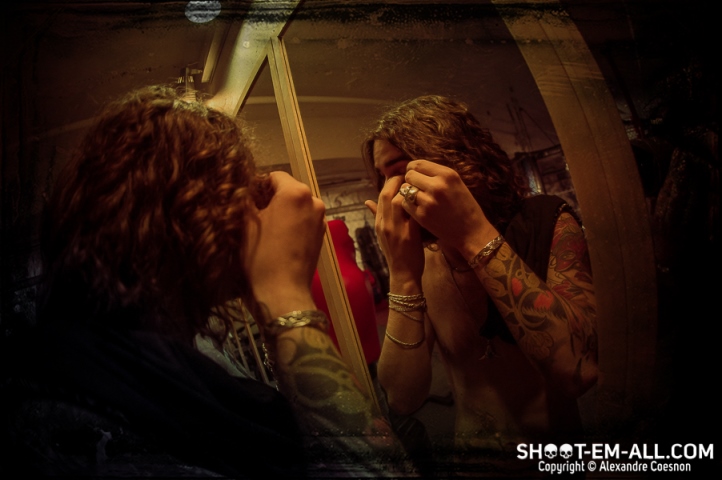 SLEEKSTAIN - Backstage Clip SHOOT – photographie Alexandre Coesnon