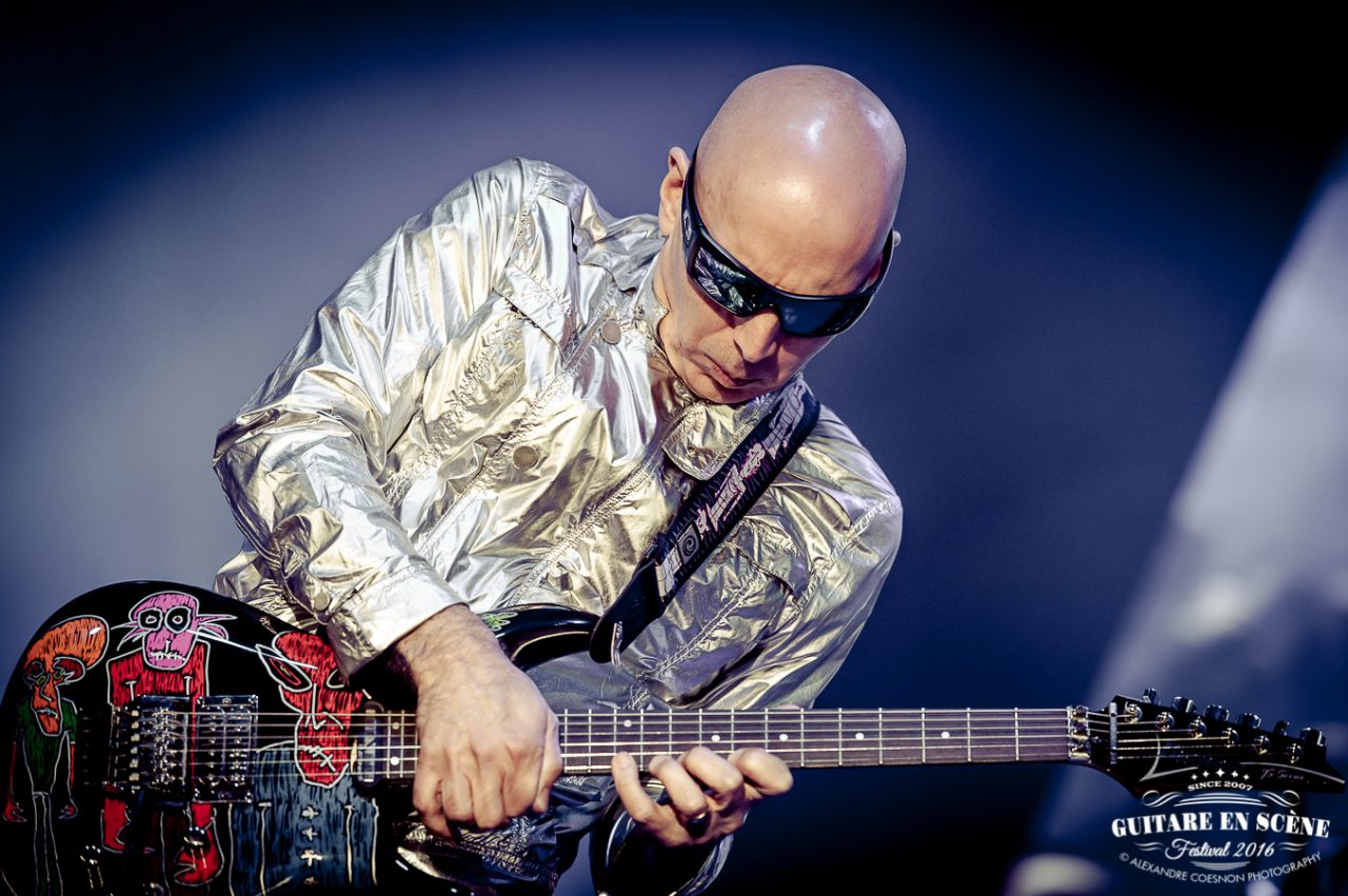 Joe Satriani | Guitare en Scène 2016 – photographie Alexandre Coesnon