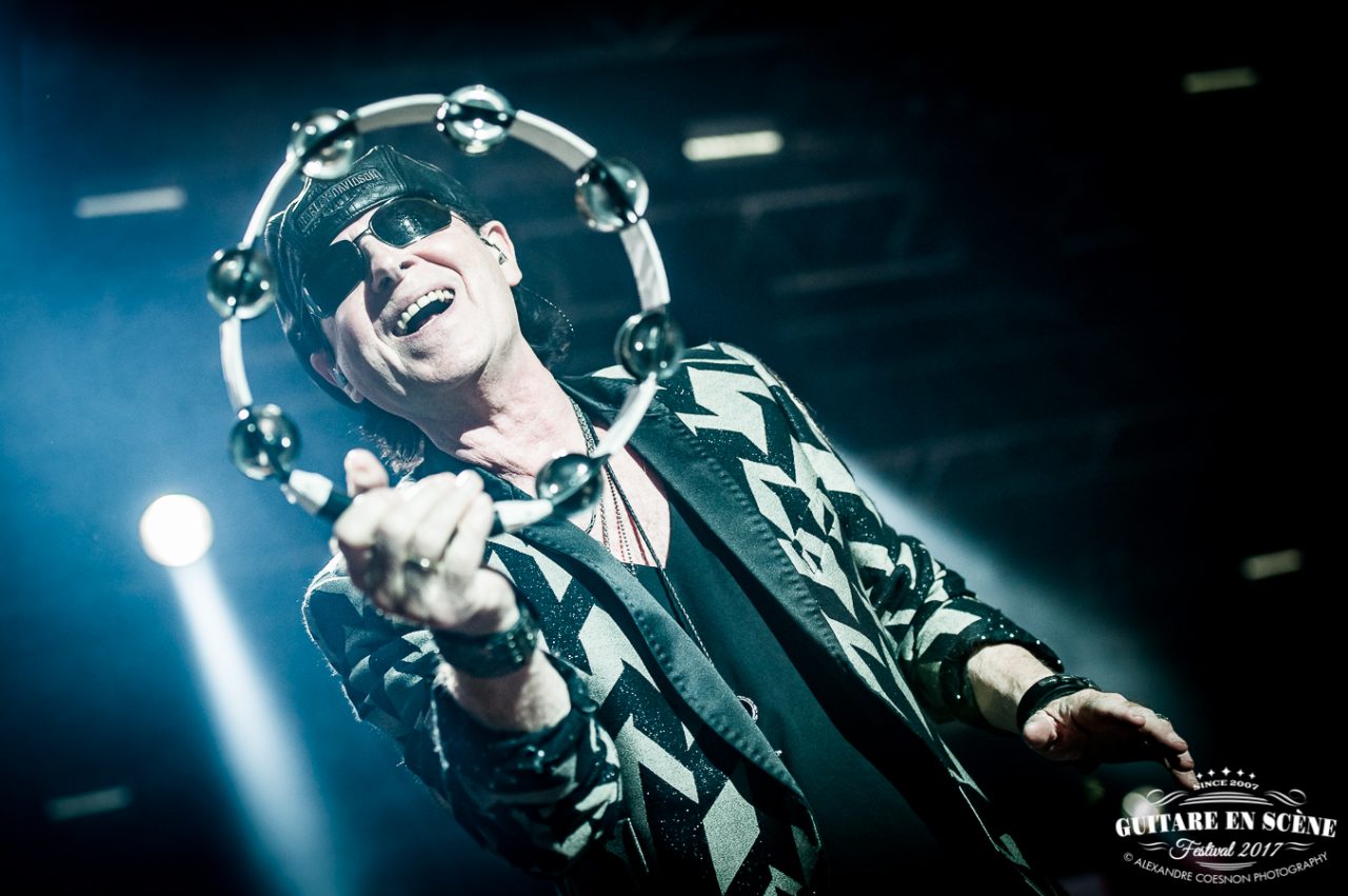 SCORPIONS | Guitare en Scène 2017 – photographie Alexandre Coesnon