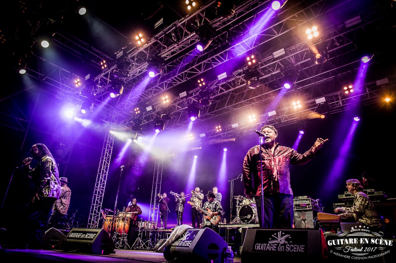 Earth, Wind & Fire Experience | Guitare en Scène 2017 – photographie Alexandre Coesnon