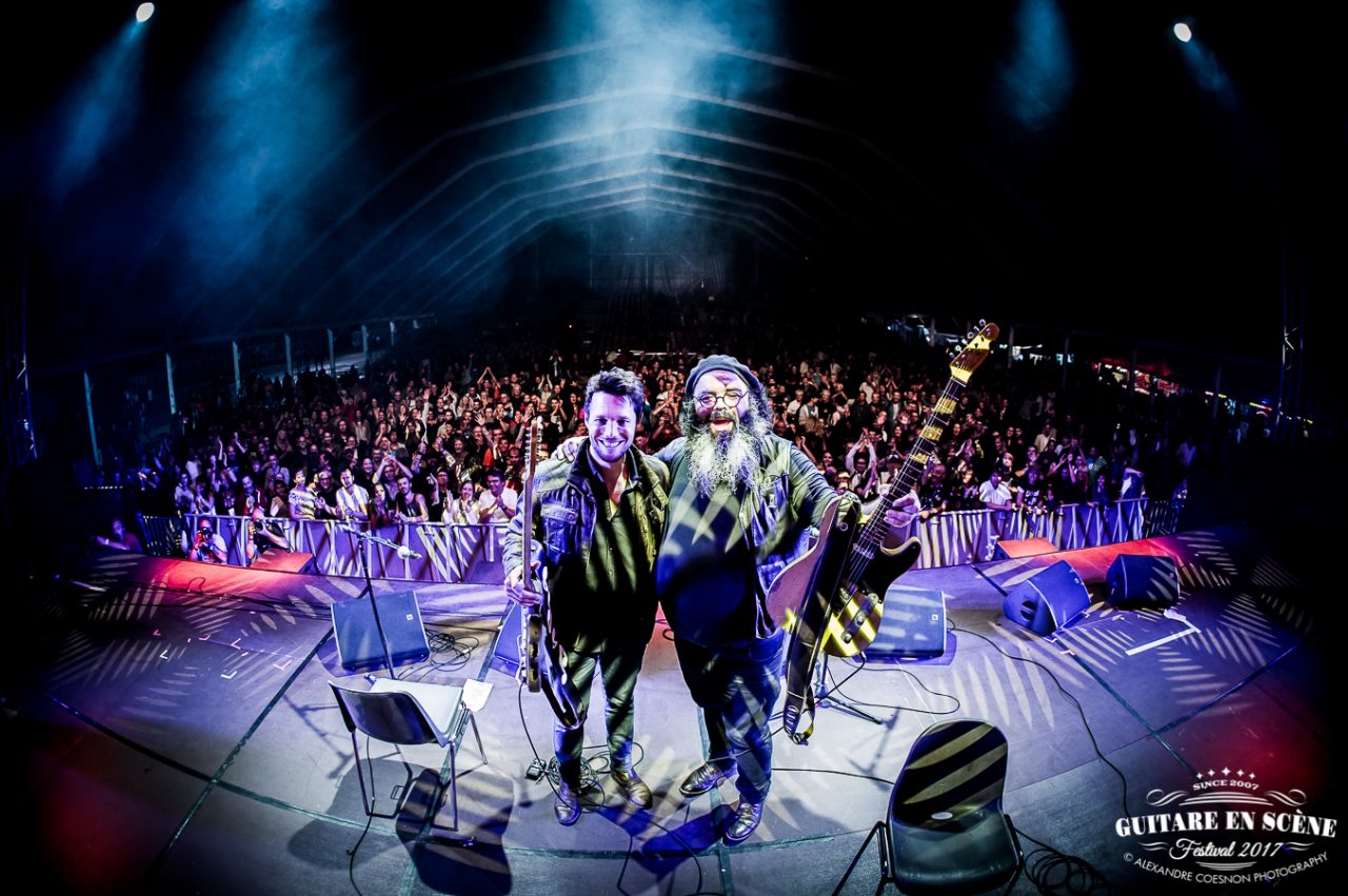 Aynsley Lister & Johnny Gallagher | Guitare en Scène 2017 – photographie Alexandre Coesnon