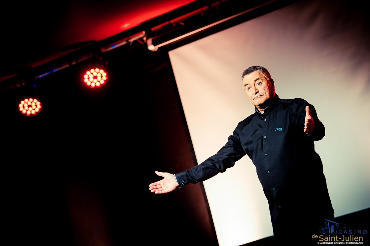 Jean-Marie BIGARD : Nous les Femmes | Casino de St Julien, 8.12.2017 – photographie Alexandre Coesnon