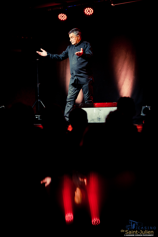 Jean-Marie BIGARD : Nous les Femmes | Casino de St Julien, 8.12.2017 – photographie Alexandre Coesnon