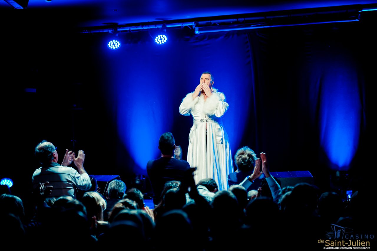 Jean-Marie BIGARD : Nous les Femmes | Casino de St Julien, 8.12.2017 – photographie Alexandre Coesnon