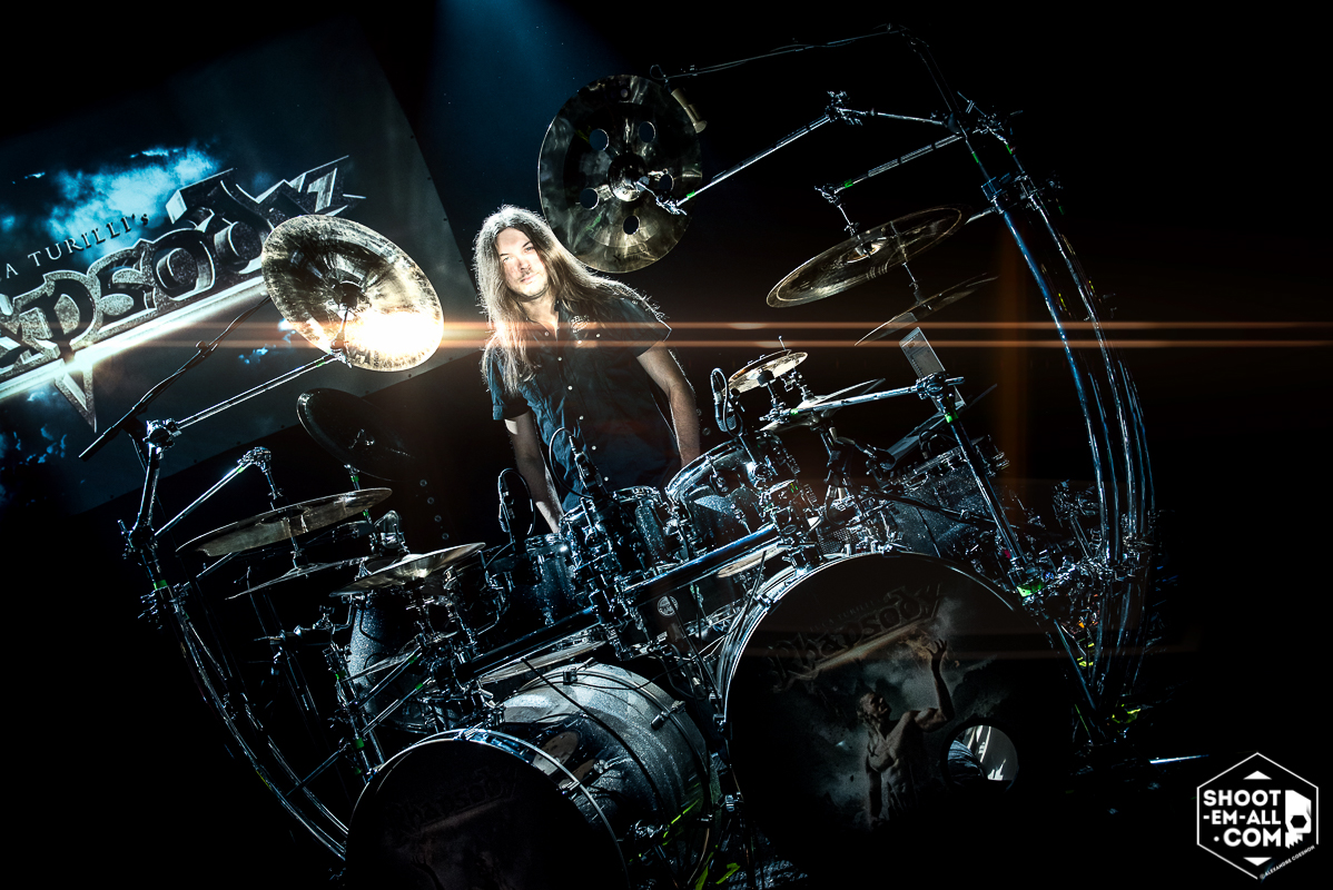 Alex Landenburg | New "Spider" Drumkit for LTR World Tour 2016 – photographie Alexandre Coesnon