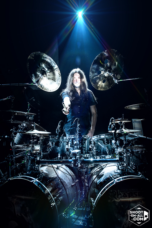 Alex Landenburg | New "Spider" Drumkit for LTR World Tour 2016 – photographie Alexandre Coesnon