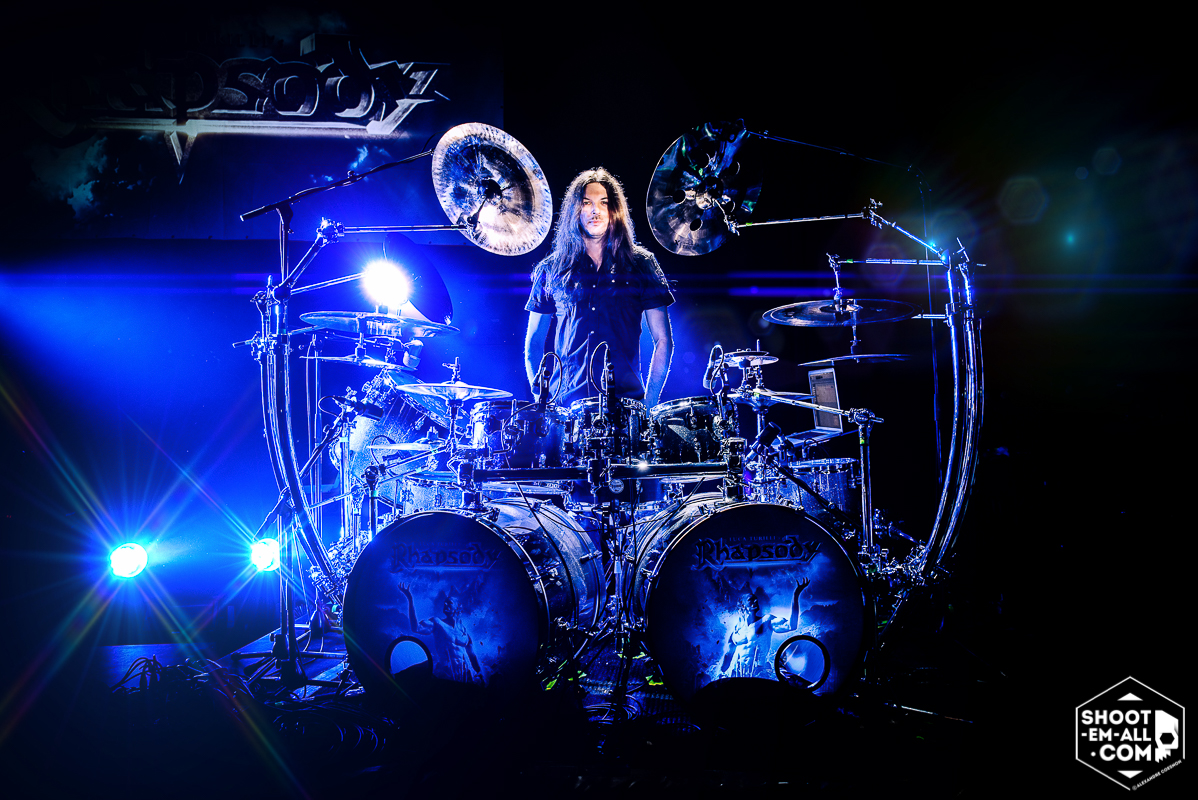 Alex Landenburg | New "Spider" Drumkit for LTR World Tour 2016 – photographie Alexandre Coesnon