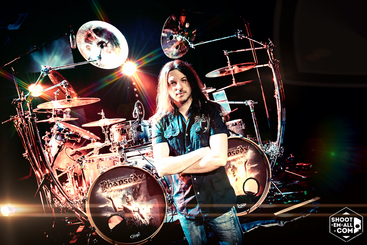 Alex Landenburg | New "Spider" Drumkit for LTR World Tour 2016 – photographie Alexandre Coesnon