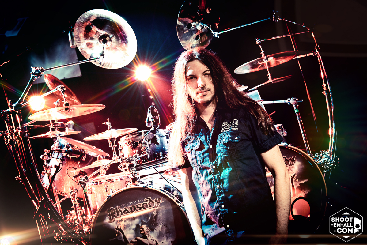 Alex Landenburg | New "Spider" Drumkit for LTR World Tour 2016 – photographie Alexandre Coesnon