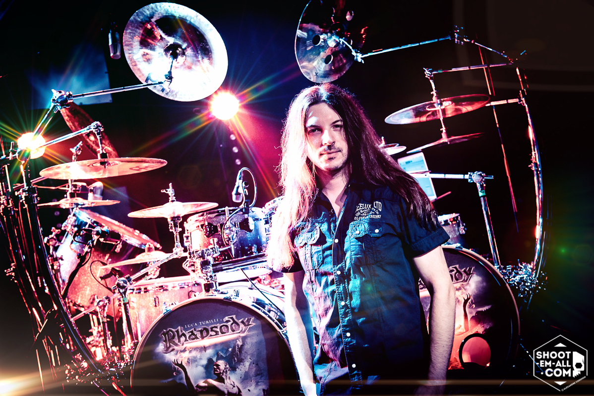 Alex Landenburg | New "Spider" Drumkit for LTR World Tour 2016 – photographie Alexandre Coesnon