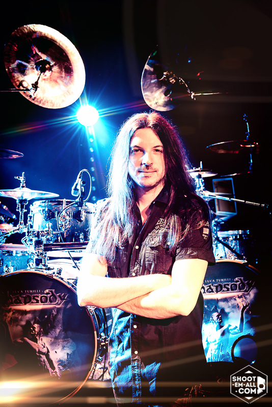 Alex Landenburg | New "Spider" Drumkit for LTR World Tour 2016 – photographie Alexandre Coesnon