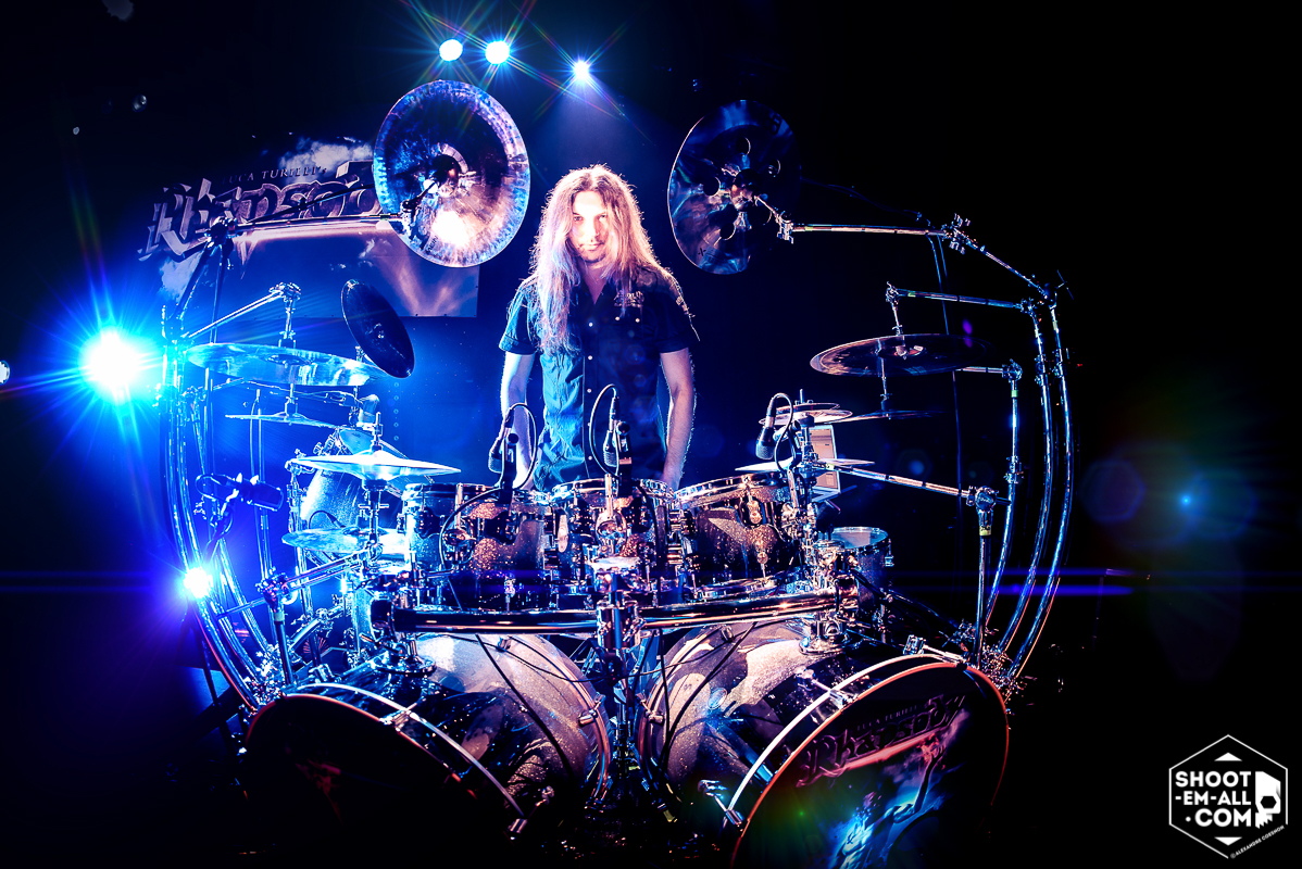 Alex Landenburg | New "Spider" Drumkit for LTR World Tour 2016 – photographie Alexandre Coesnon