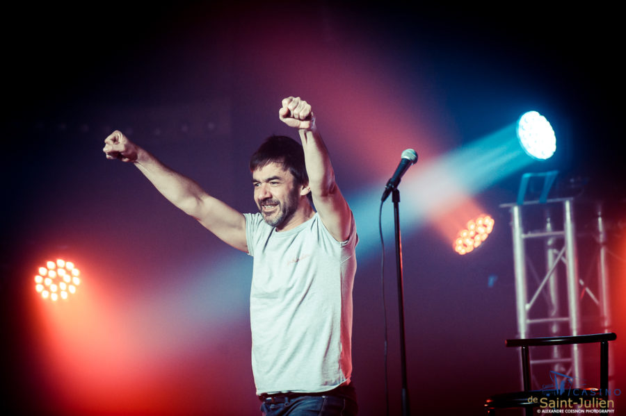 Thomas VBD | Casino de St Julien, 10.01.2019 – photographie Alexandre Coesnon