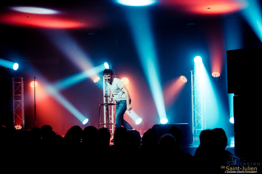 Thomas VBD | Casino de St Julien, 10.01.2019 – photographie Alexandre Coesnon