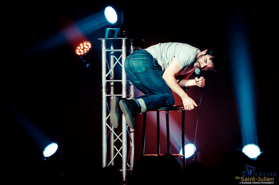 Thomas VBD | Casino de St Julien, 10.01.2019 – photographie Alexandre Coesnon