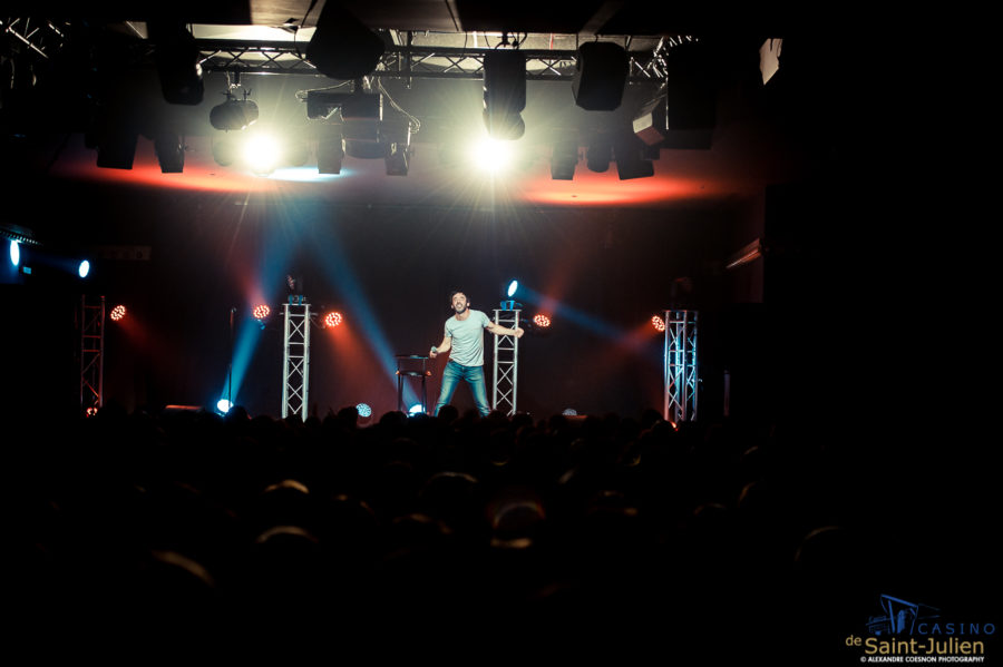 Thomas VBD | Casino de St Julien, 10.01.2019 – photographie Alexandre Coesnon