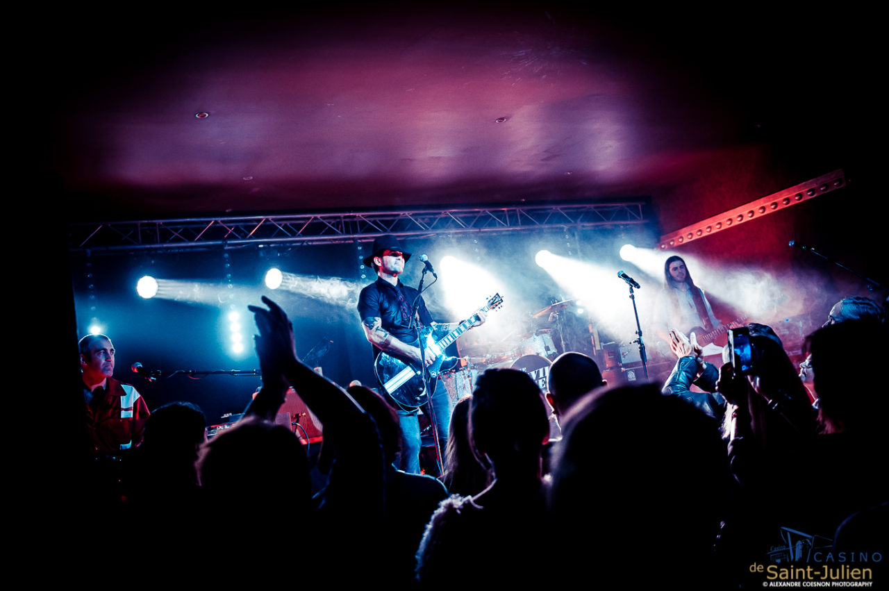 Manu LANVIN & the Devil Blues | Casino de St Julien, 07.10.2016 – photographie Alexandre Coesnon
