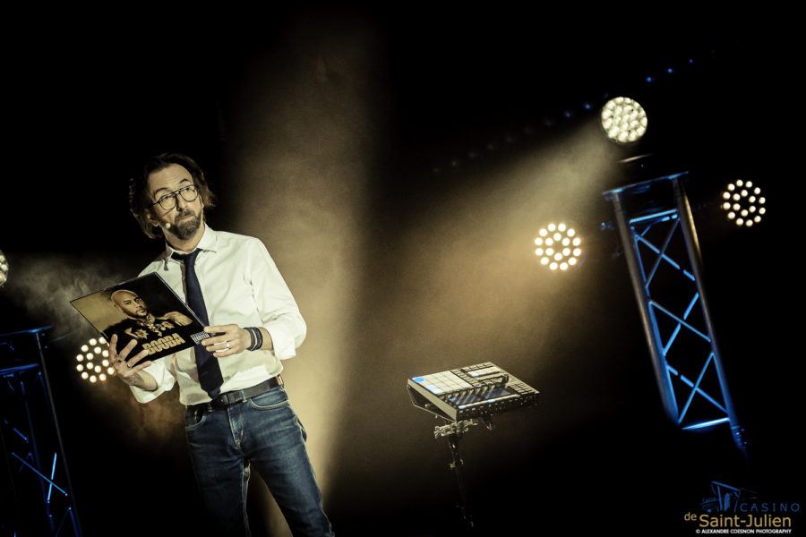 Alex Jaffray - "Le son d'Alex" | Casino de St Julien le 18.02.2022 – photographie Alexandre Coesnon