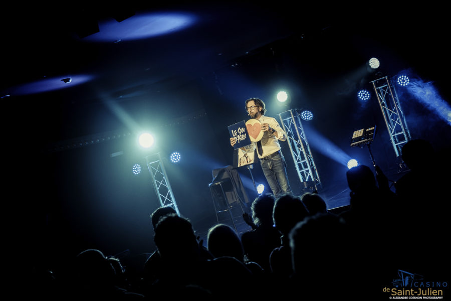 Alex Jaffray - "Le son d'Alex" | Casino de St Julien le 18.02.2022 – photographie Alexandre Coesnon