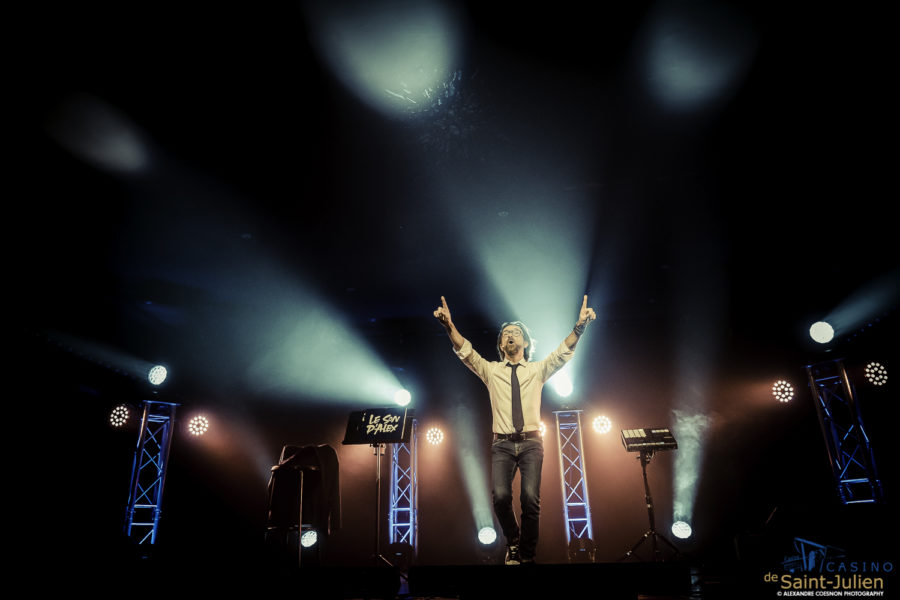 Alex Jaffray - "Le son d'Alex" | Casino de St Julien le 18.02.2022 – photographie Alexandre Coesnon