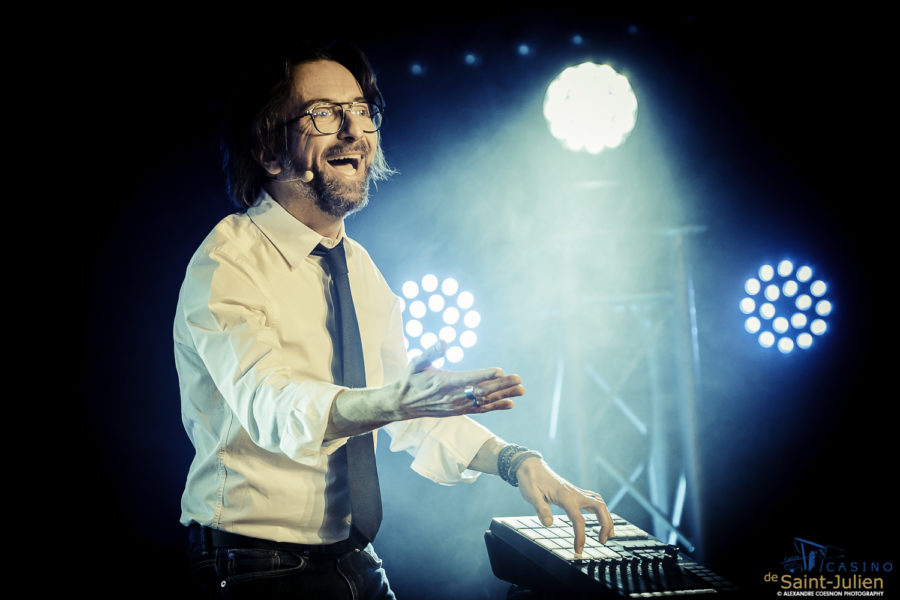 Alex Jaffray - "Le son d'Alex" | Casino de St Julien le 18.02.2022 – photographie Alexandre Coesnon