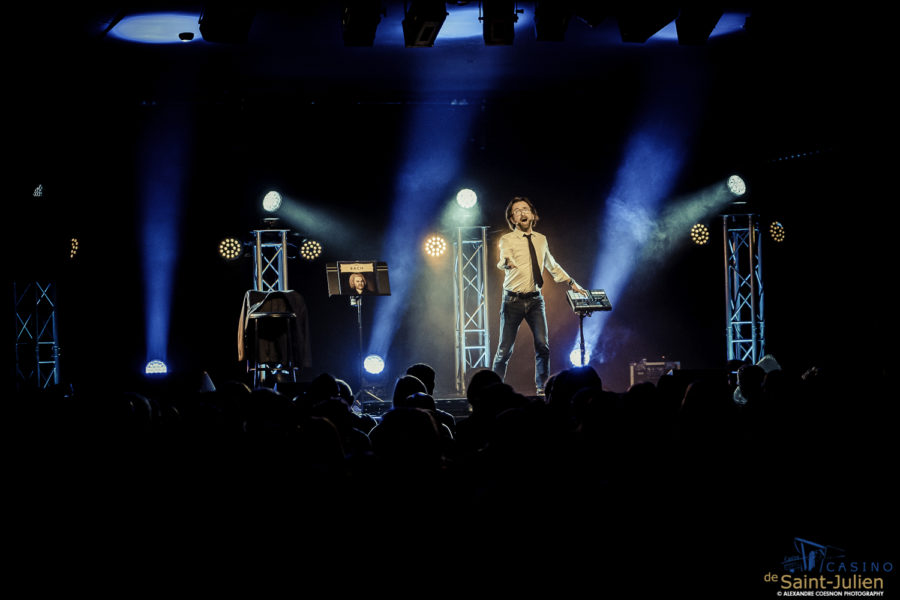 Alex Jaffray - "Le son d'Alex" | Casino de St Julien le 18.02.2022 – photographie Alexandre Coesnon