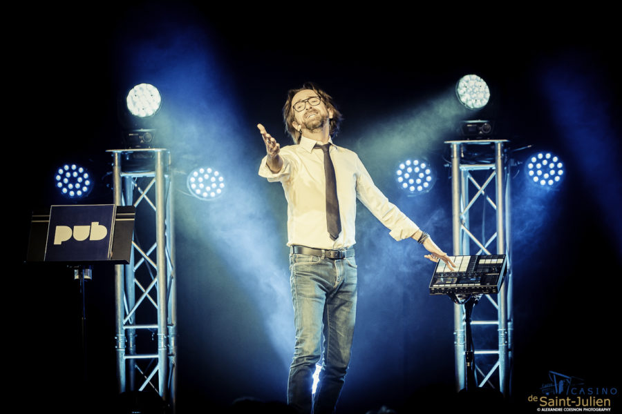 Alex Jaffray - "Le son d'Alex" | Casino de St Julien le 18.02.2022 – photographie Alexandre Coesnon
