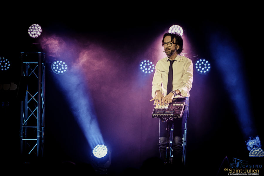 Alex Jaffray - "Le son d'Alex" | Casino de St Julien le 18.02.2022 – photographie Alexandre Coesnon
