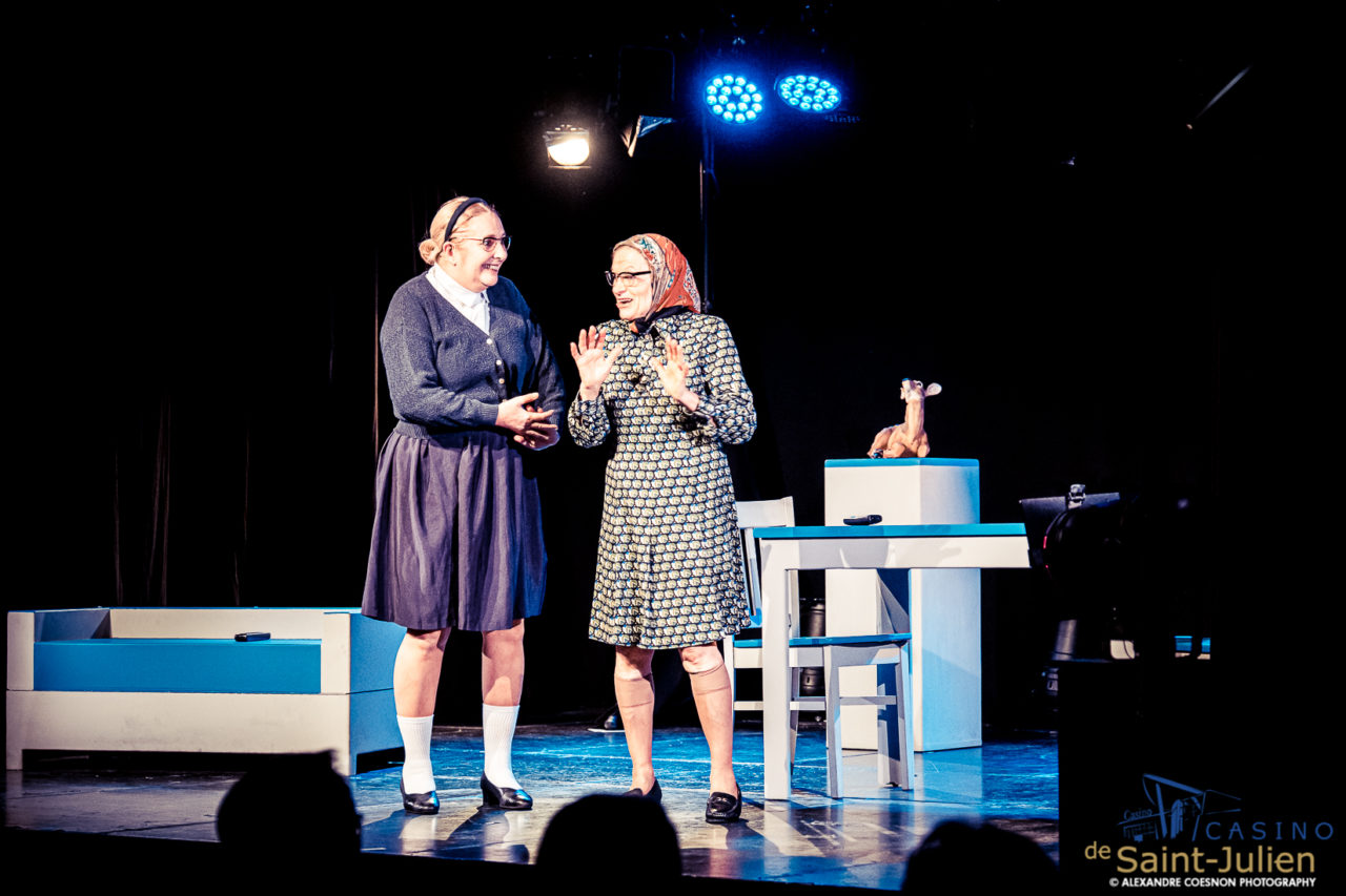 Lucienne et Solange : Vamp In The Kitchen | Casino de St Julien, le 29.11.2019 – photographie Alexandre Coesnon