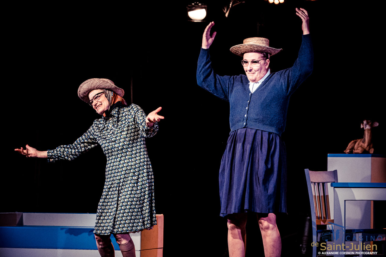 Lucienne et Solange : Vamp In The Kitchen | Casino de St Julien, le 29.11.2019 – photographie Alexandre Coesnon