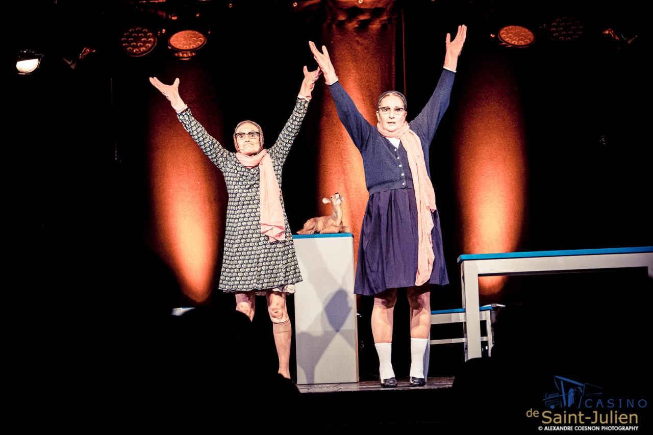 Lucienne et Solange : Vamp In The Kitchen | Casino de St Julien, le 29.11.2019 – photographie Alexandre Coesnon