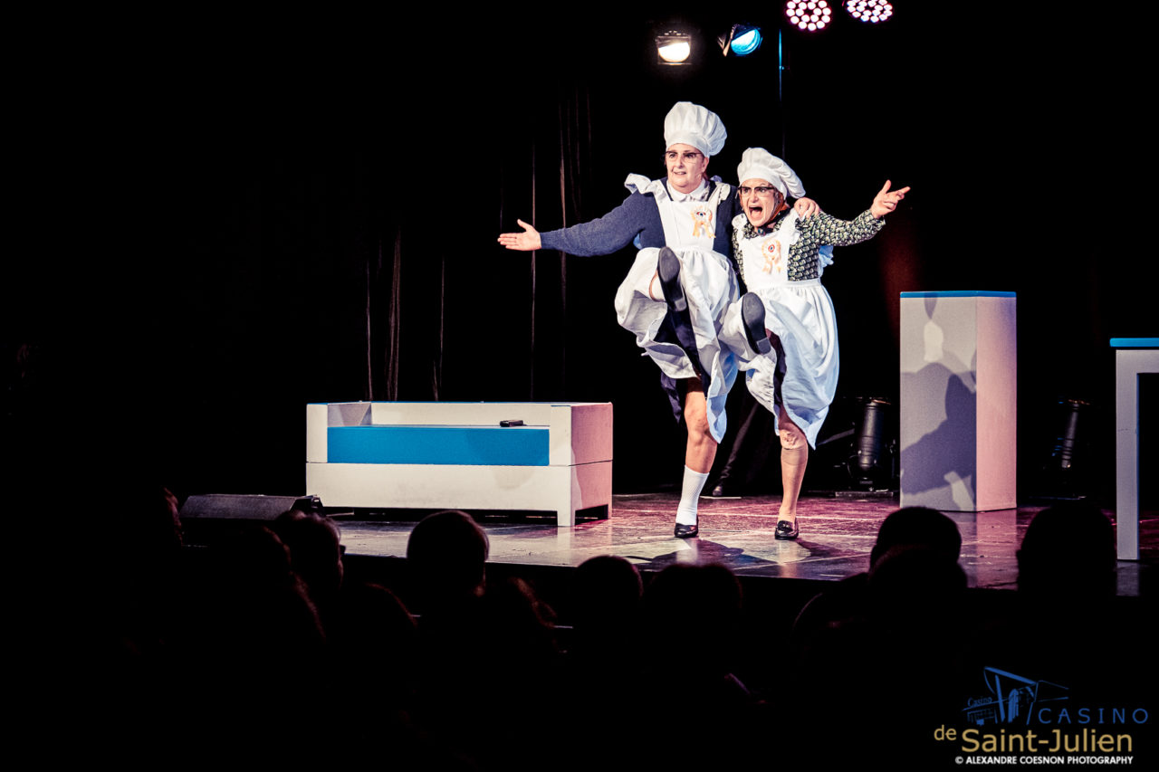 Lucienne et Solange : Vamp In The Kitchen | Casino de St Julien, le 29.11.2019 – photographie Alexandre Coesnon