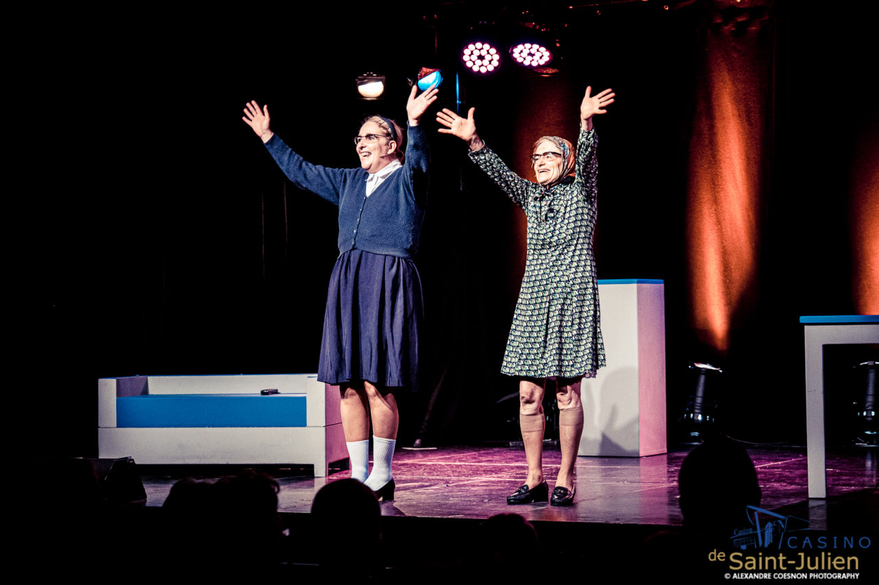 Lucienne et Solange : Vamp In The Kitchen | Casino de St Julien, le 29.11.2019 – photographie Alexandre Coesnon