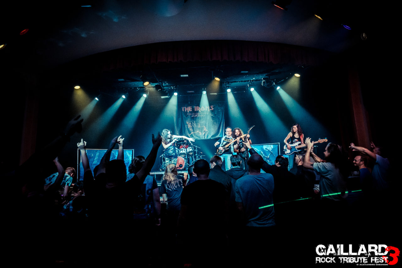 THE IRONS | Gaillard Rock Tribute Fest 3 | 2.11.2019 – photographie Alexandre Coesnon