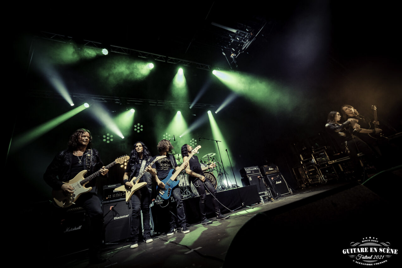 GES 2021 All Star Band | Dino Jelusick, Gus G, John Norum, Ronnie Romero – photographie Alexandre Coesnon