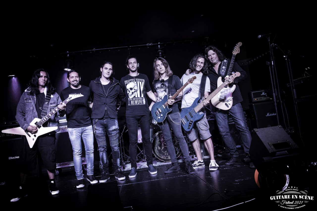 GES 2021 All Star Band | Dino Jelusick, Gus G, John Norum, Ronnie Romero – photographie Alexandre Coesnon