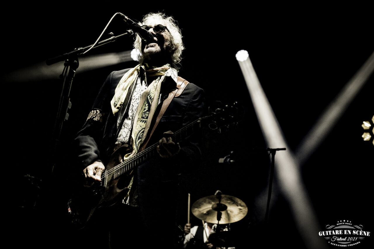 Louis Bertignac, Guitare en Scène 2021 – photographie Alexandre Coesnon