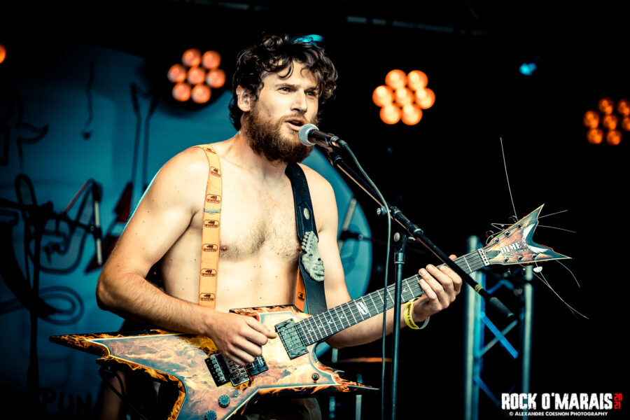 Les Gwapps | Rock O’Marais 2021 – photographie Alexandre Coesnon