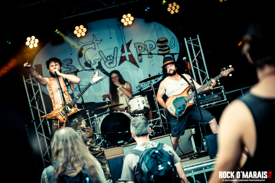 Les Gwapps | Rock O’Marais 2021 – photographie Alexandre Coesnon