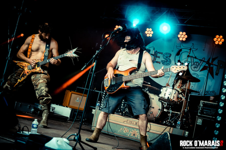 Les Gwapps | Rock O’Marais 2021 – photographie Alexandre Coesnon