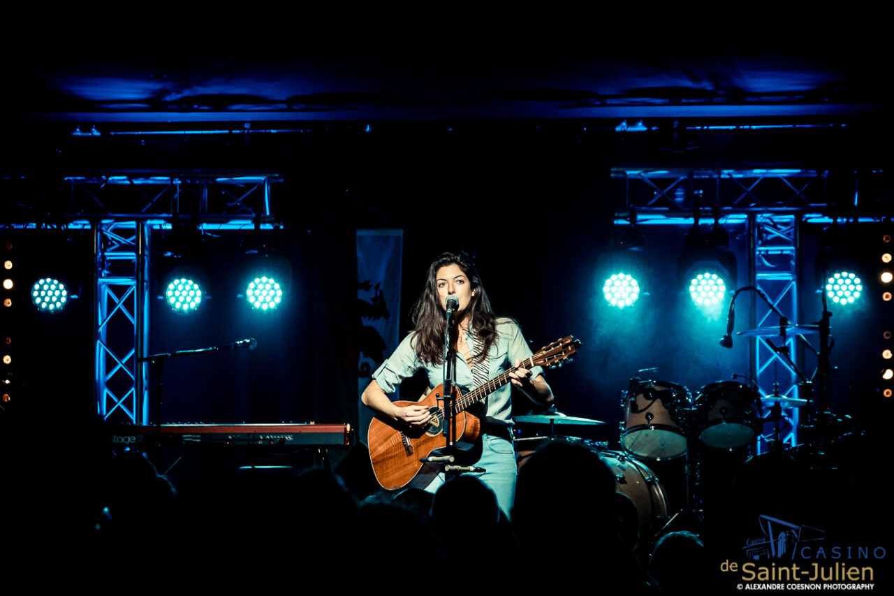 Mary Cooper, Casino de St Julien, le 14.10.2021 – photographie Alexandre Coesnon