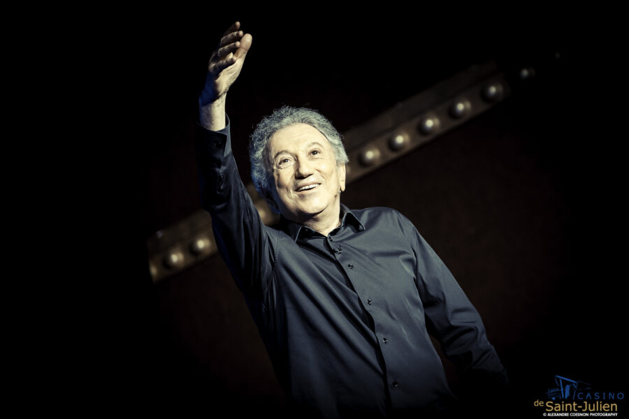 Michel Drucker - "De vous à moi" | Casino de St Julien le 18.11.2022 – photographie Alexandre Coesnon