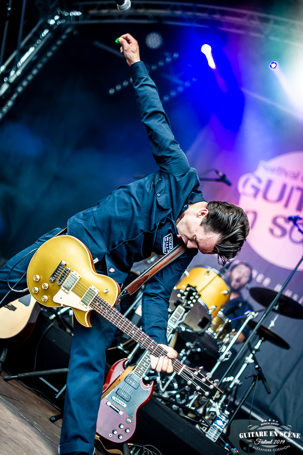 Nico Chona & The FreshTones | Guitare en Scène 2019 – photographie Alexandre Coesnon