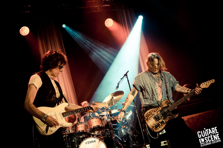 JEFF BECK & JOHNNY DEPP - Guitare en Scène 2022 © Alexamdre Coesnon – photographie Alexandre Coesnon