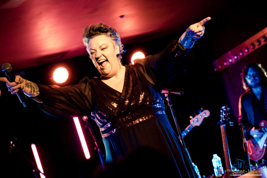 Kaz Hawkins, Casino de St Julien, le 27.01.2023 – photographie Alexandre Coesnon