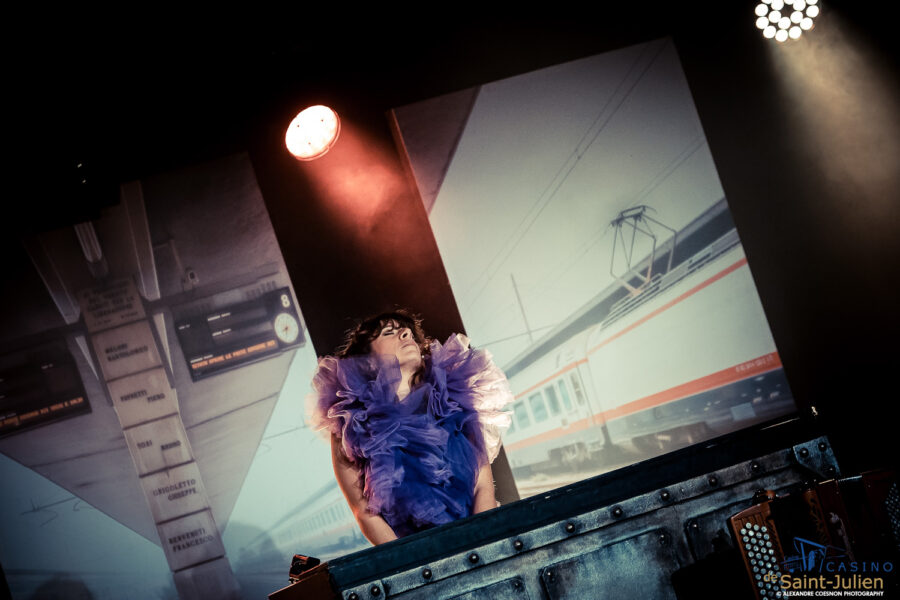 Magali Ripoll, Casino de St Julien, le 21.04.2023 – photographie Alexandre Coesnon