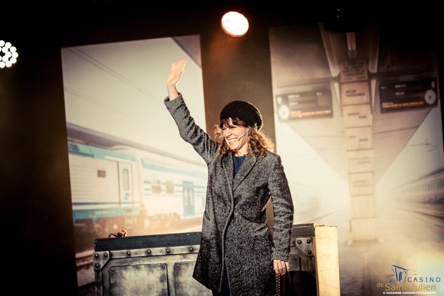 Magali Ripoll, Casino de St Julien, le 21.04.2023 – photographie Alexandre Coesnon