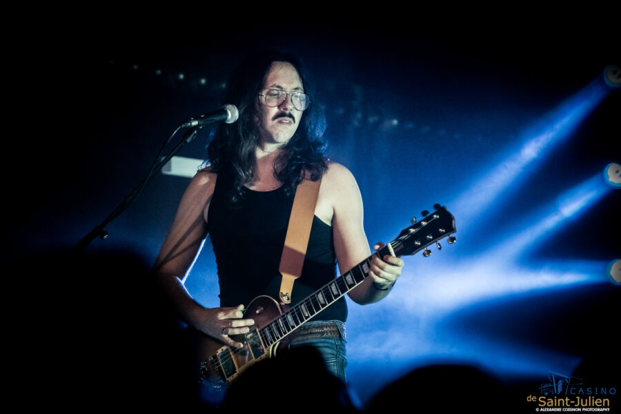 Yarol Poupaud, Casino de St Julien le 17.03.2022 – photographie Alexandre Coesnon