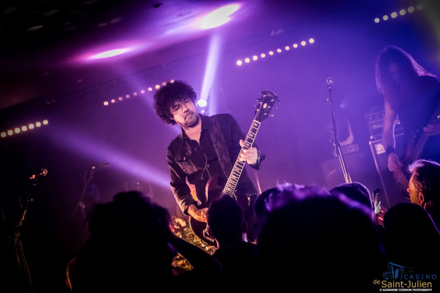 Yarol Poupaud, Casino de St Julien le 17.03.2022 – photographie Alexandre Coesnon